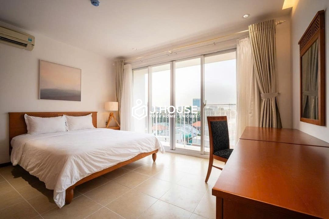 Spacious Penthouse 3-Bedroom For Rent in District 3 at Thien Son Apartment