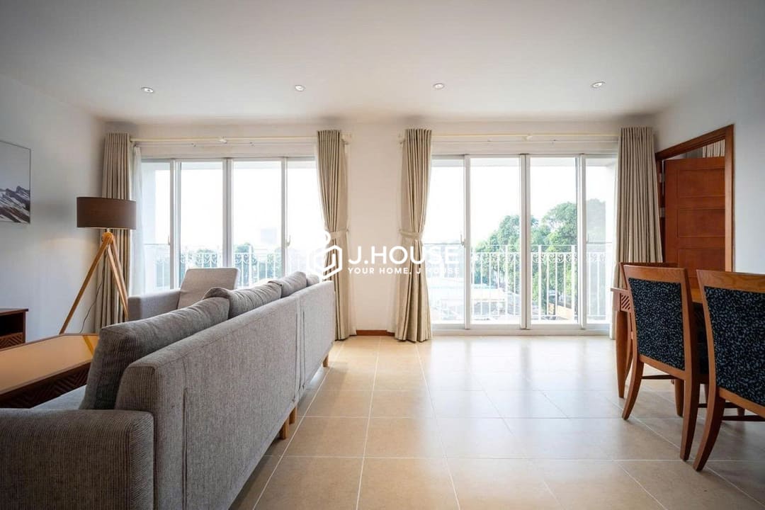 Spacious Penthouse 3-Bedroom For Rent in District 3 at Thien Son Apartment