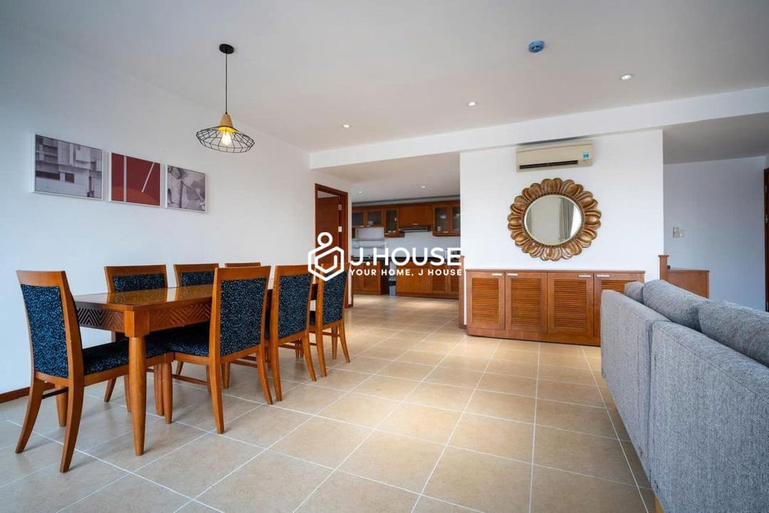 Spacious Penthouse 3-Bedroom For Rent in District 3 at Thien Son Apartment