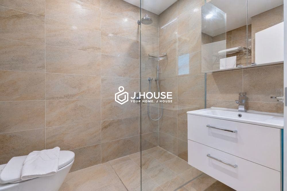 Bright 2-bedroom Leman Luxury apartment for rent in HCMC