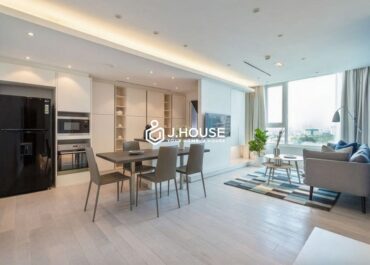 Bright 2-bedroom Leman Luxury apartment for rent in HCMC