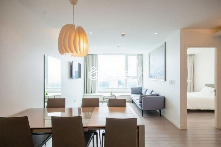 Corner 2-bedroom Leman Luxury apartment for rent in District 3, HCMC