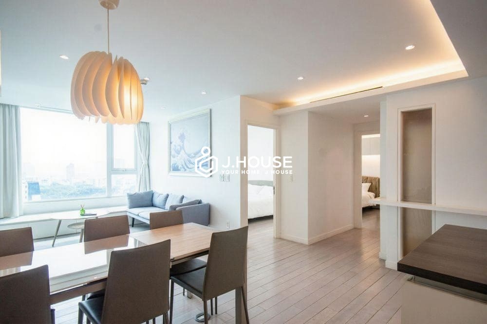 Corner 2-bedroom Leman Luxury apartment for rent in District 3, HCMC