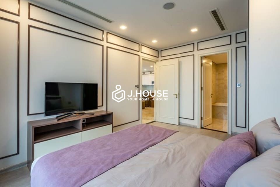 Corner 3-bedroom Vinhomes Golden River apartment for rent in HCMC