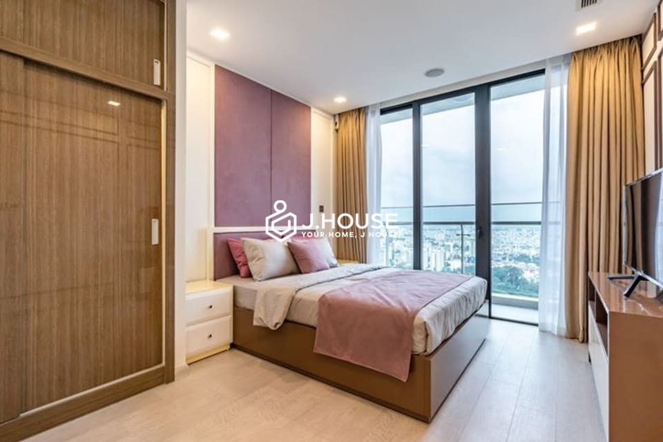 Corner 3-bedroom Vinhomes Golden River apartment for rent in HCMC