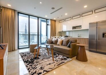 Corner 3-bedroom Vinhomes Golden River apartment for rent in HCMC
