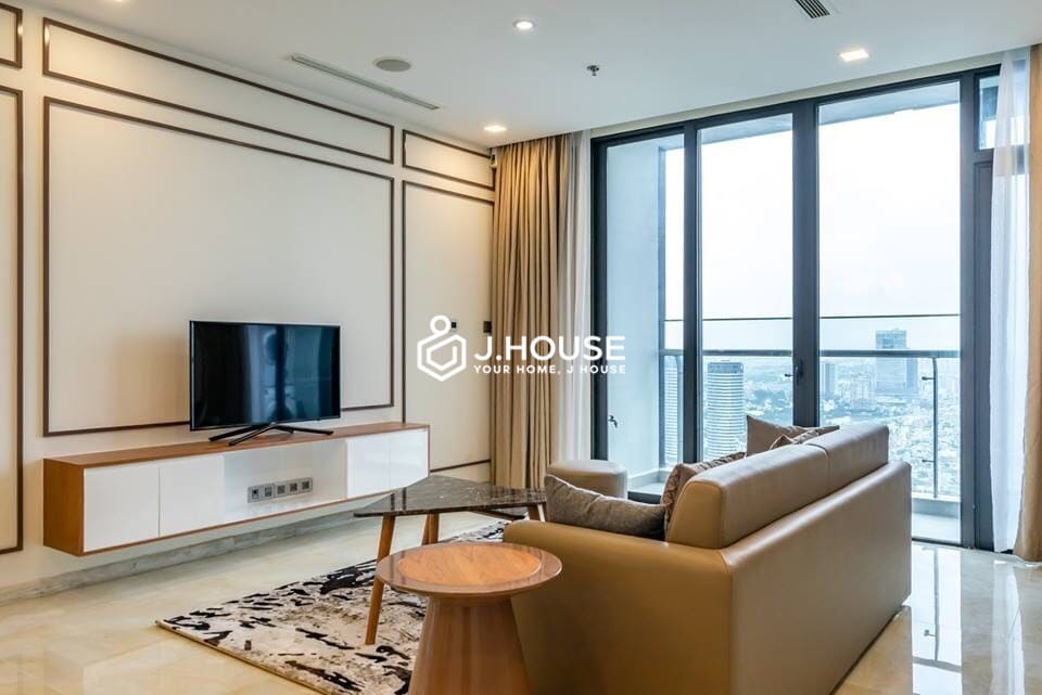 Corner 3-bedroom Vinhomes Golden River apartment for rent in HCMC