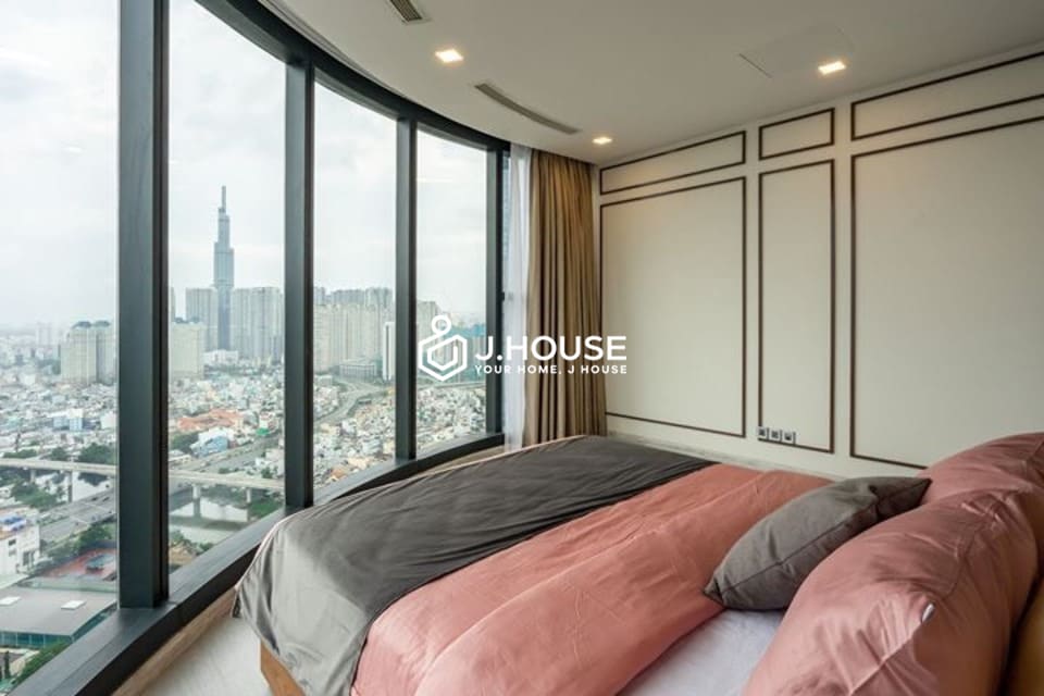 Corner 3-bedroom Vinhomes Golden River apartment for rent in HCMC