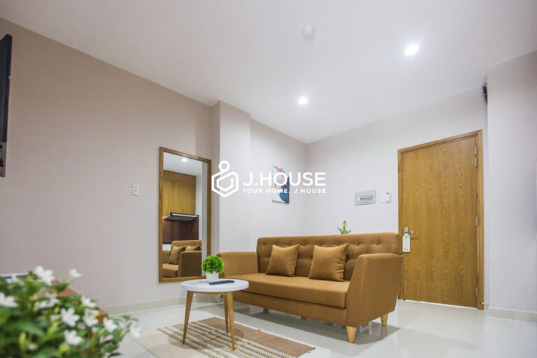 Cozy 1-Bedroom near Canal for Rent in Binh Thanh - GK Garden