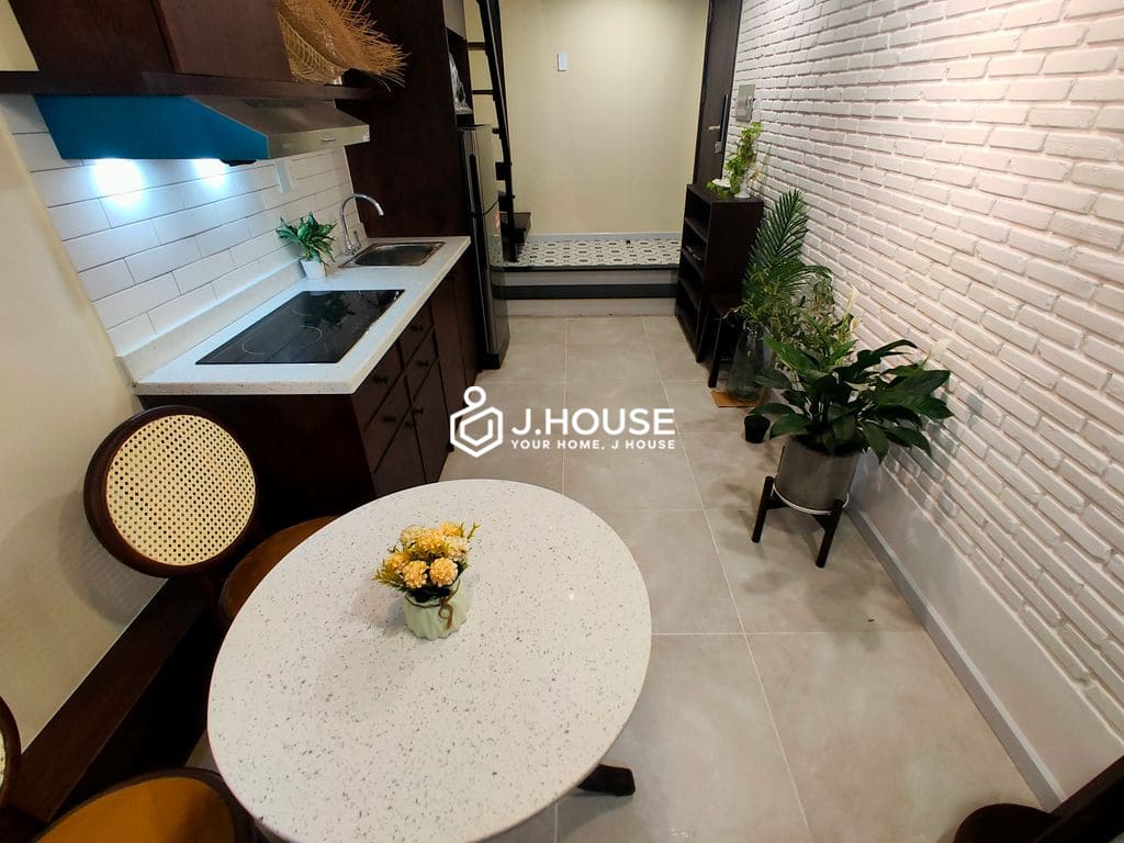 Cozy 1-Bedroom Duplex For Rent in Tan Dinh, District 1 -  GK Apartment