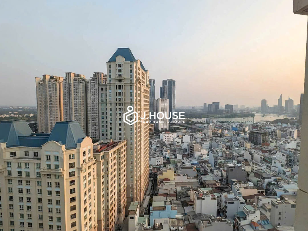 High floor spacious 3 br the manor apartment for rent in Ho Chi Minh, VN