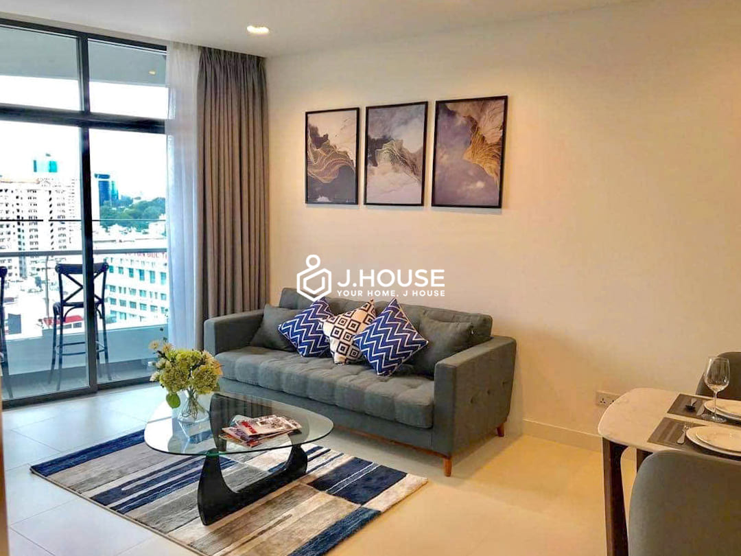 Modern 1-br apartment for rent at City Garden Binh Thanh, HCMC