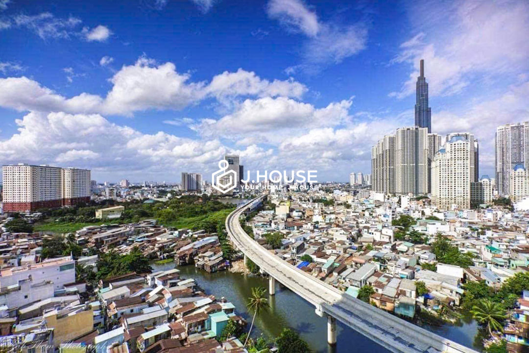 Modern 1-br apartment for rent at City Garden Binh Thanh, HCMC