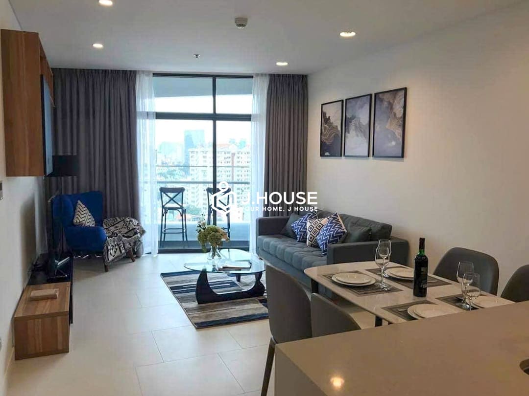 Modern 1-br apartment for rent at City Garden Binh Thanh, HCMC