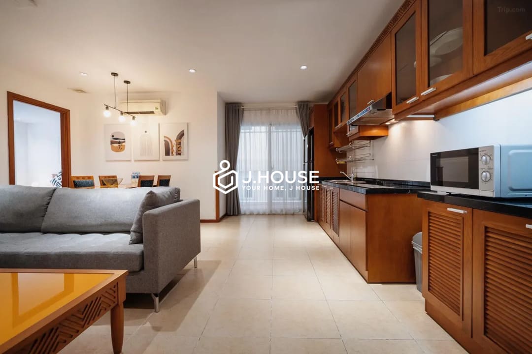 Spacious 2-Bedroom For Rent in District 3 - Thien Son Apartment