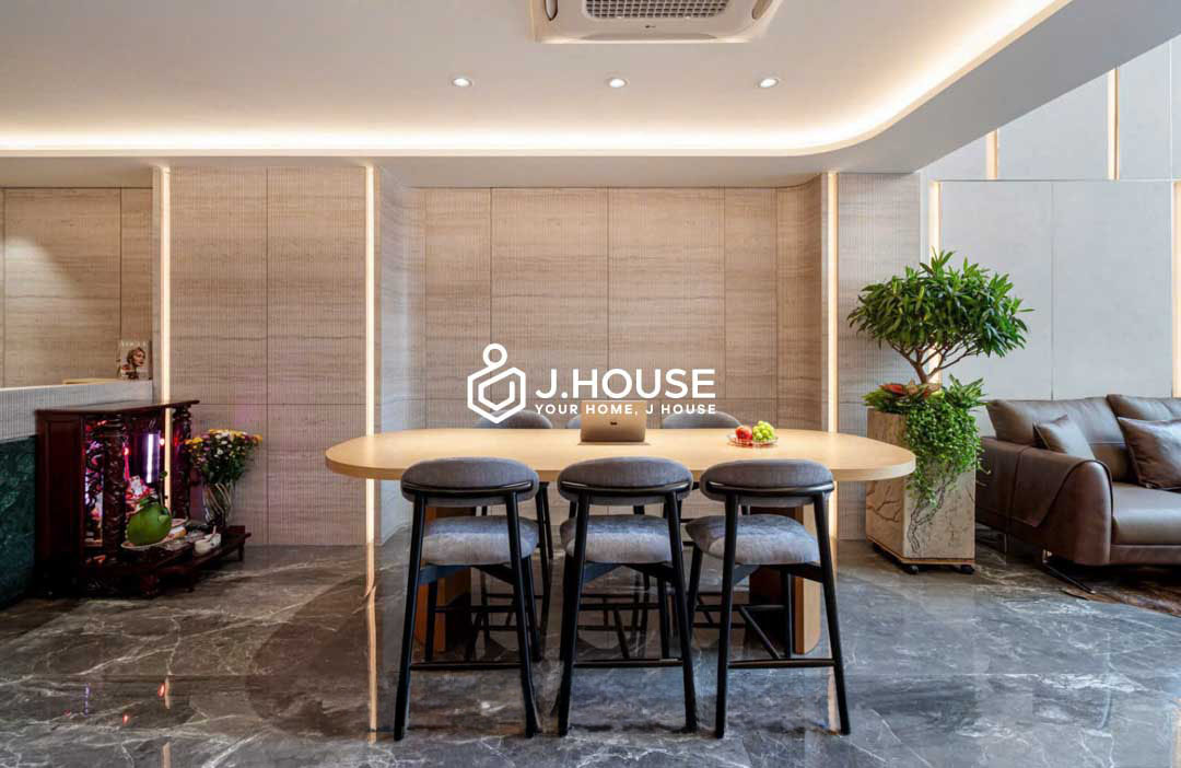 Premium Serviced Apartment For Rent in District 3 at Lucky Residence Suites