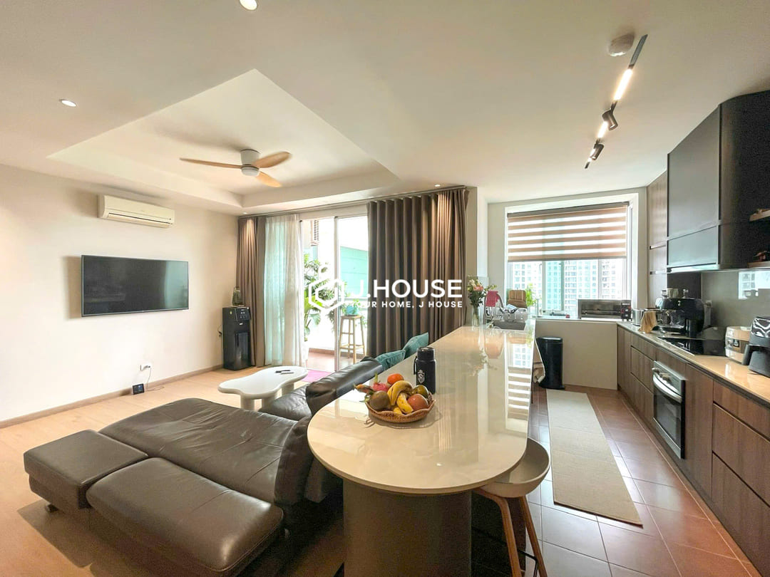 Rent a spacious 3 br Fideco Riverview apartment in Thao Dien, HCMC