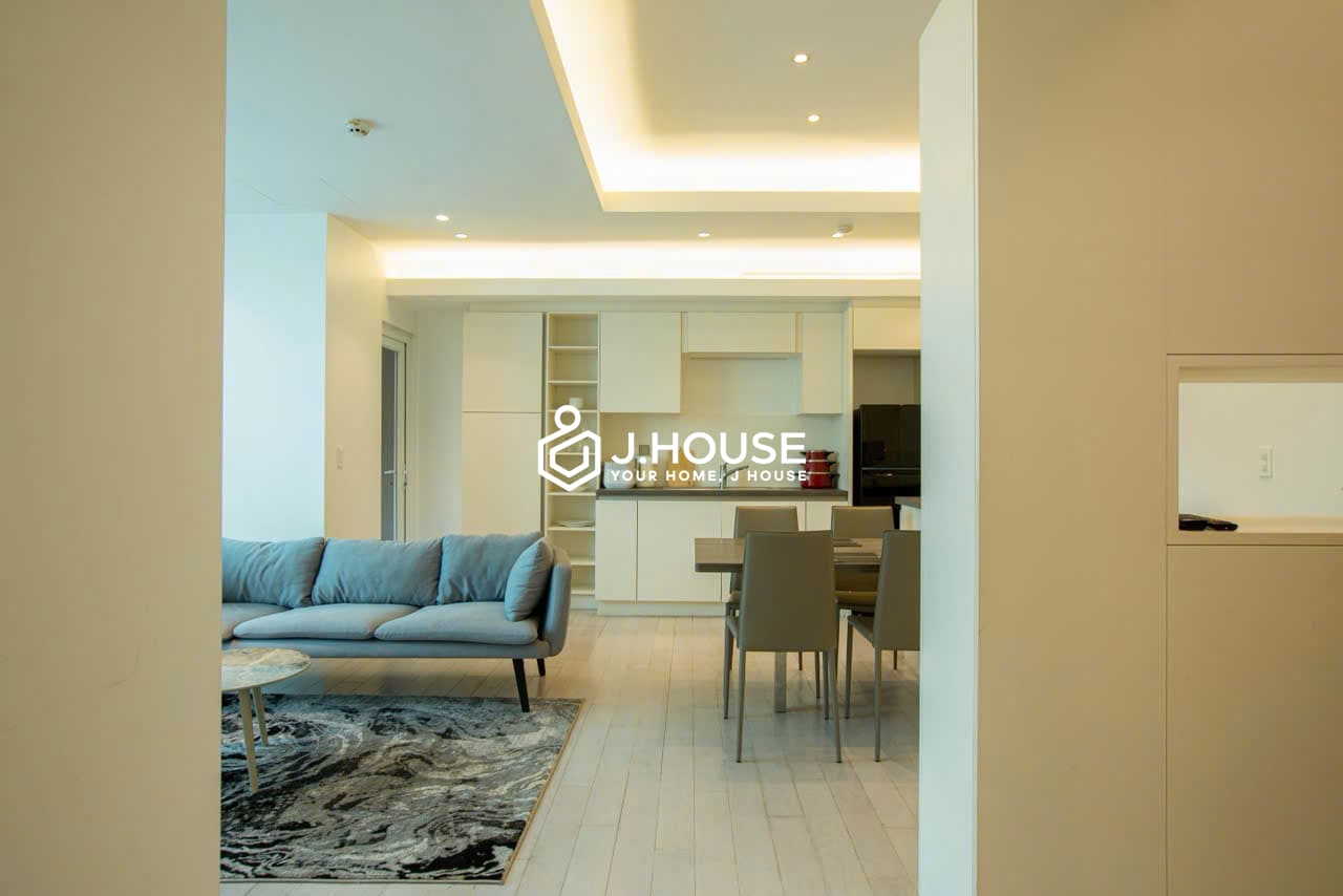 Spacious 1-bedroom Leman Luxury apartment for rent in HCMC