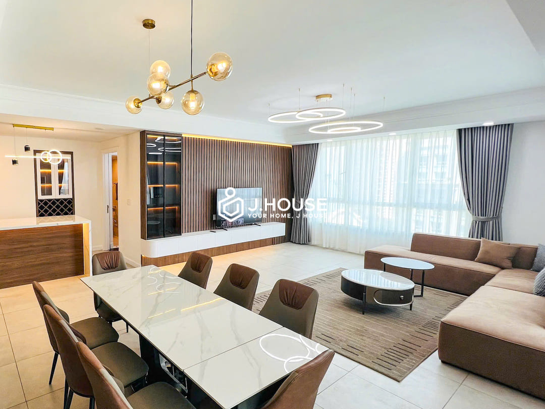 Spacious 3 br apartment at The Manor Condominium, HCMC