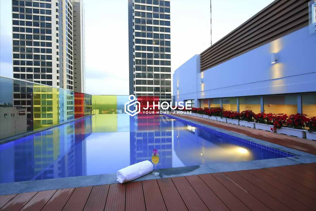 Unique 1-Bedroom with Gym Pool For Rent in Thao Dien Aurora Western Village D2