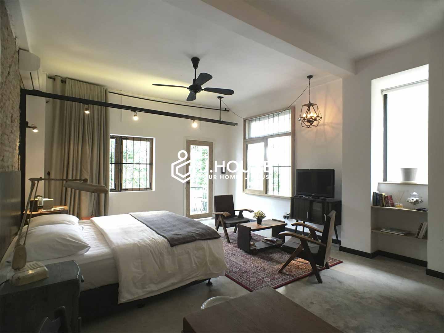 Unique Loft Studio For Rent in District 1, HCMC - Tomato Project-