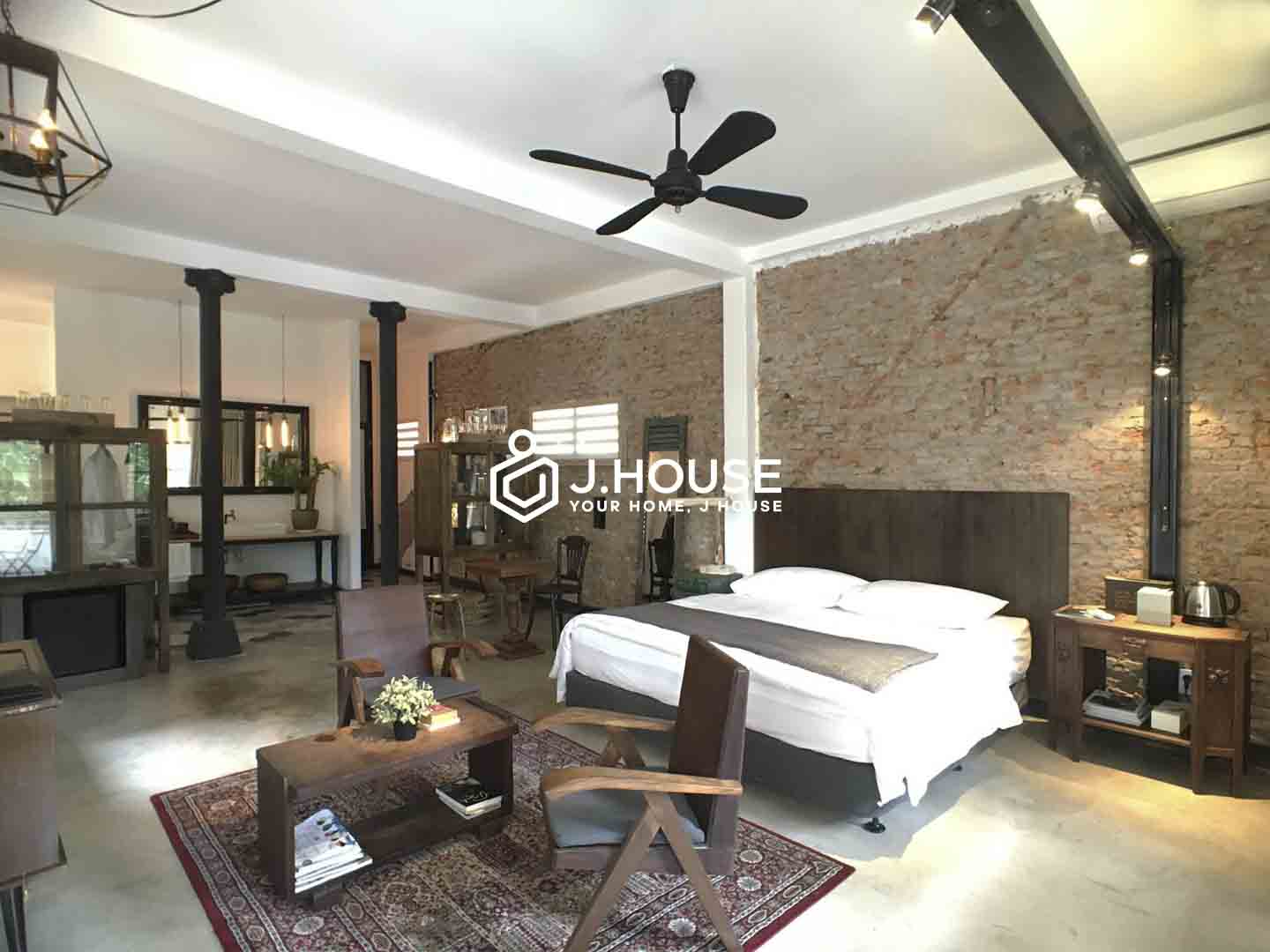 Unique Loft Studio For Rent in District 1, HCMC - Tomato Project-