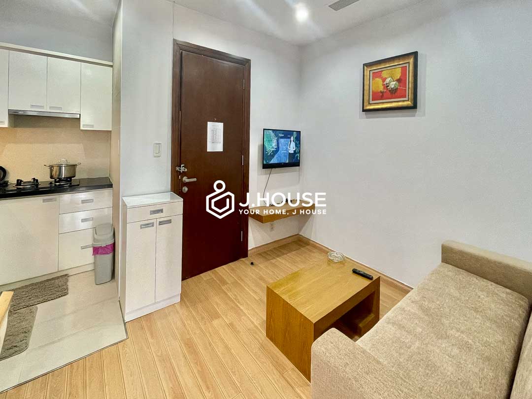 Bright 1-Bedroom Apartment For Rent at Flesta Le Thanh Ton, District 1