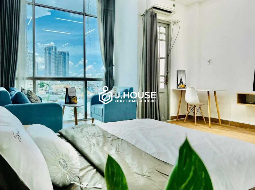 Bright 1-Bedroom For Rent in Binh Thanh near Thi Nghe Canal - Damara