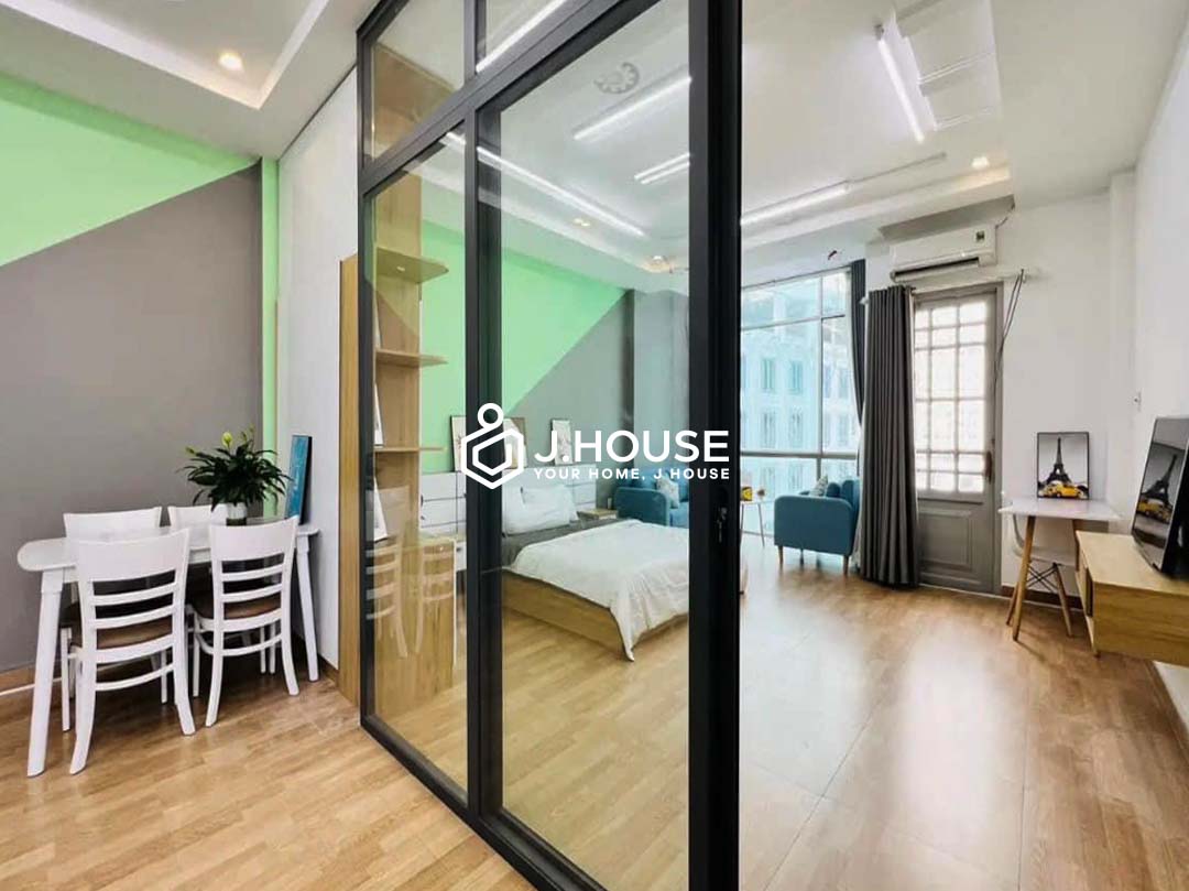 Bright 1-Bedroom For Rent in Binh Thanh near Thi Nghe Canal - Damara