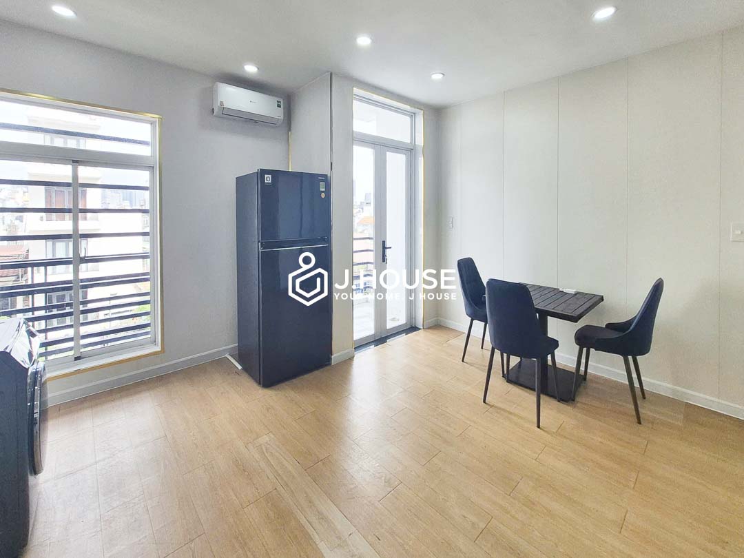 Spacious 1-Bedroom For Rent in Binh Thanh near D1 - Kai Apartment