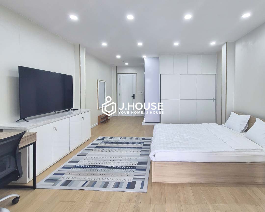 Spacious 1-Bedroom For Rent in Binh Thanh near D1 - Kai Apartment