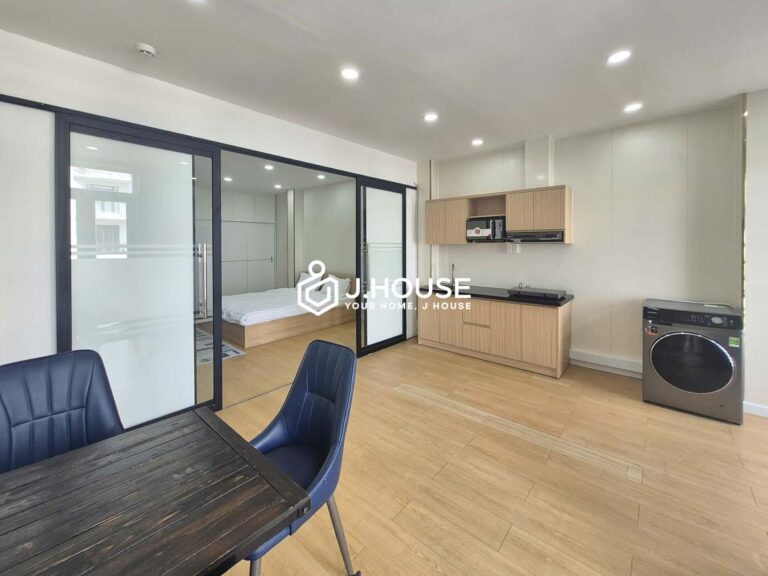 Spacious 1-Bedroom For Rent in Binh Thanh near D1 - Kai Apartment