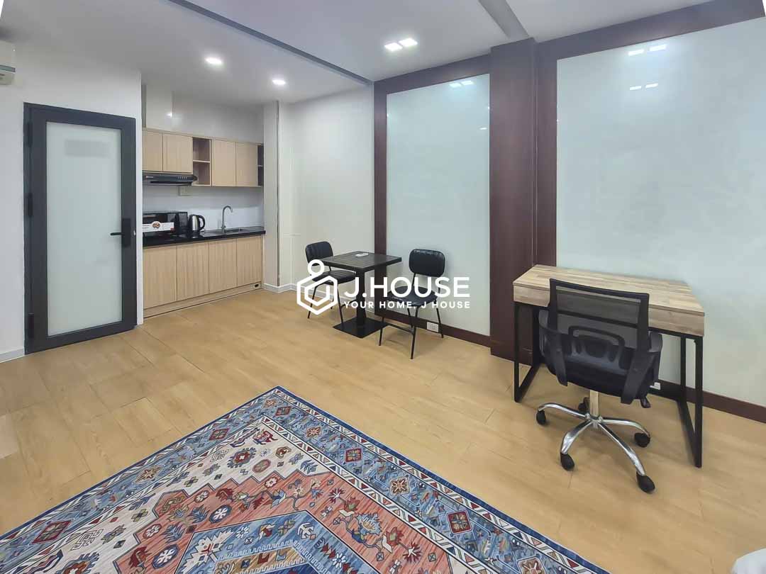 Spacious Studio For Rent border of D1 at Kai Apartment in Binh Thanh